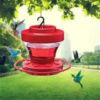 Hängende, bienensichere Kolibri-Tränke und -Futterstation