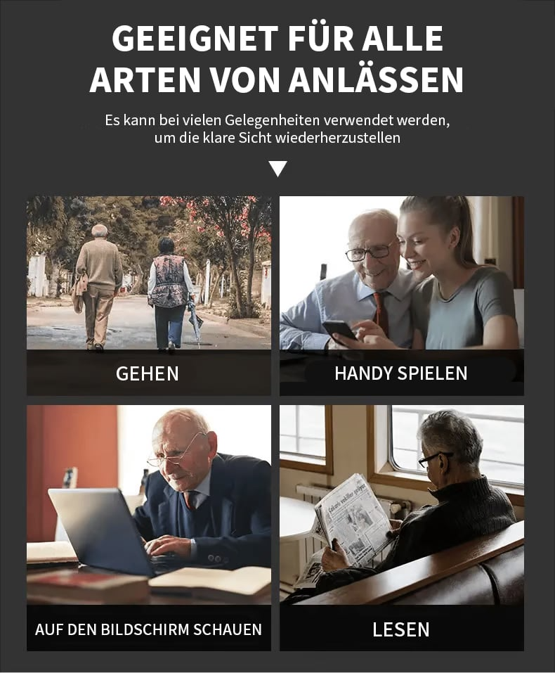 Selbsttönende Bifokalbrille | Stilvolle adaptive Gläser