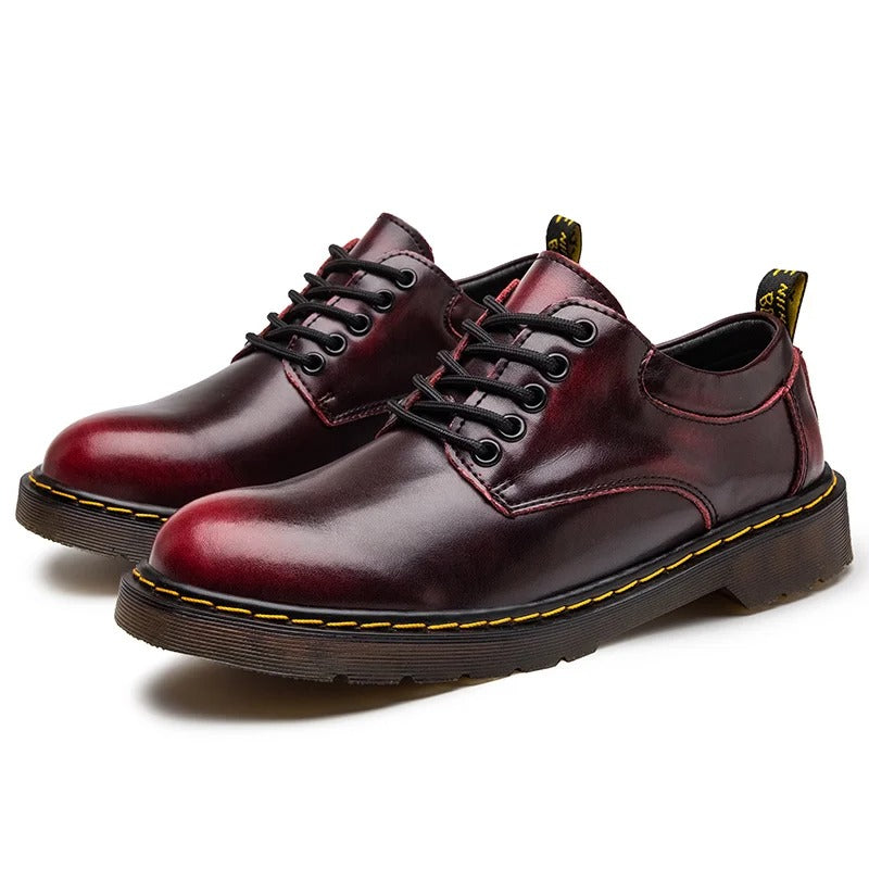Herren Halbschuhe aus echtem Leder – Stil und Komfort in einem
