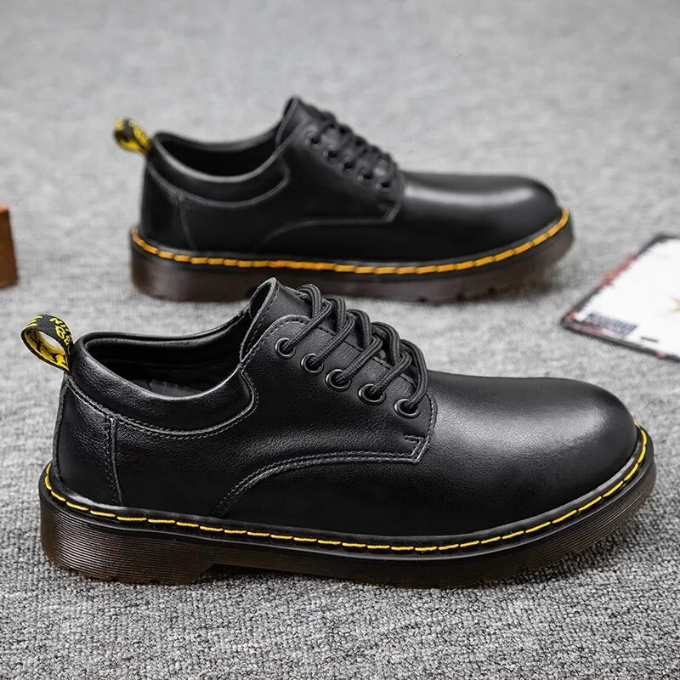 Herren Halbschuhe aus echtem Leder – Stil und Komfort in einem