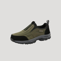Herren-Schlupfwanderschuhe mit robuster Sohle und gepolsterter Passform