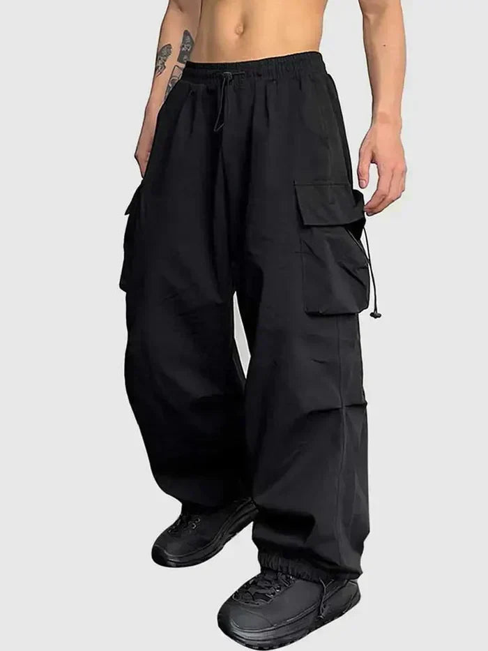 Herren Weitbein-Cargohose