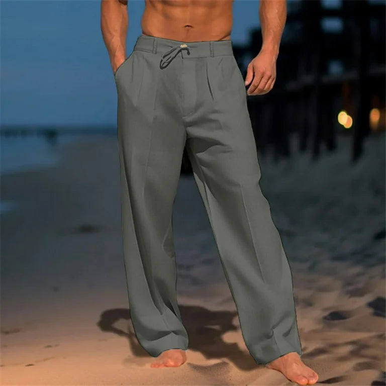 Chino-Hose mit weitem Bein für Herren