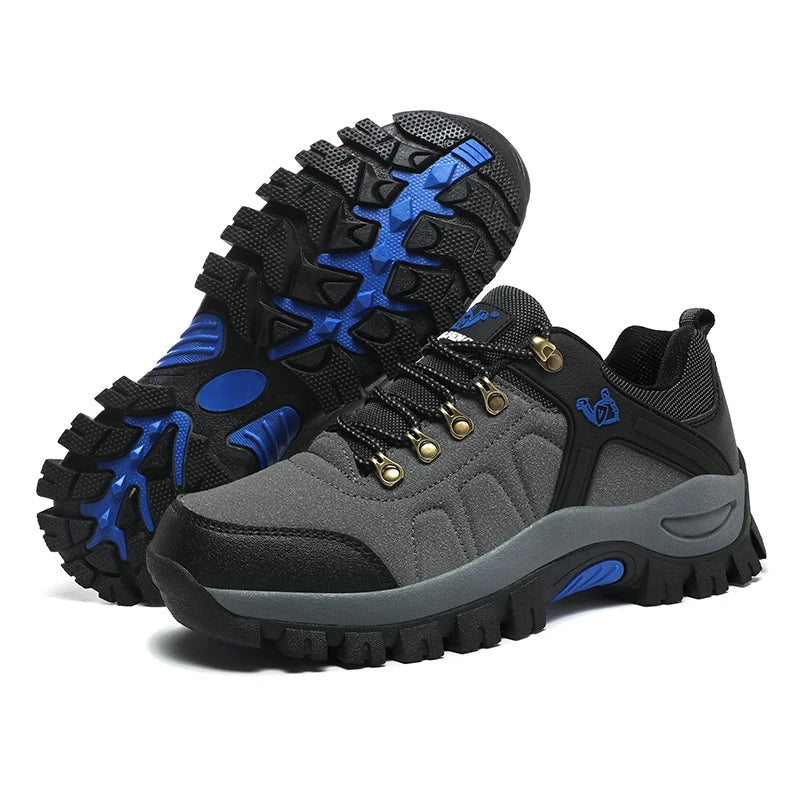 Knöchelhohe Herren-Trekkingschuhe