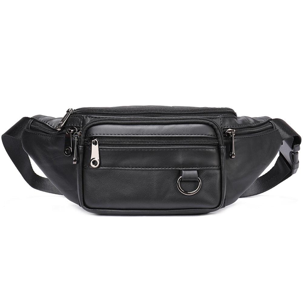 Herren Leder-Gürteltasche