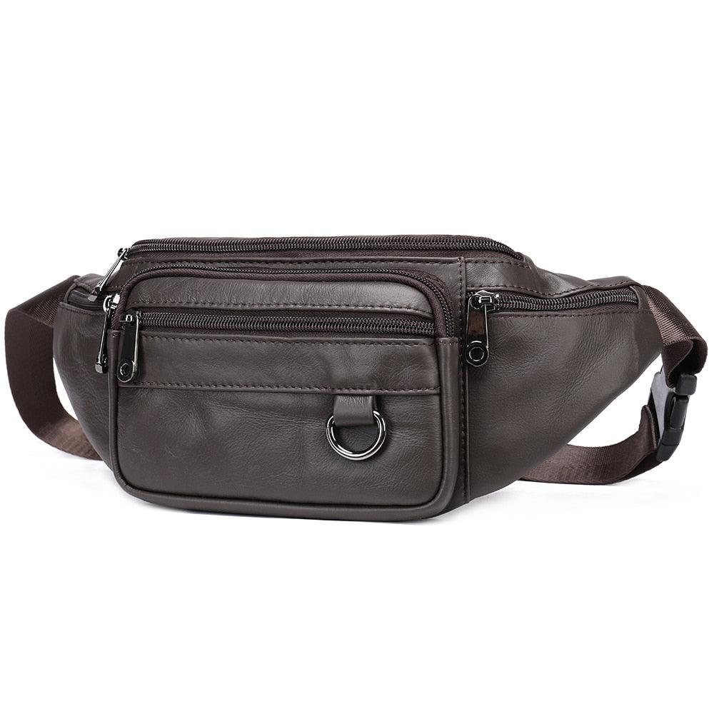 Herren Leder-Gürteltasche