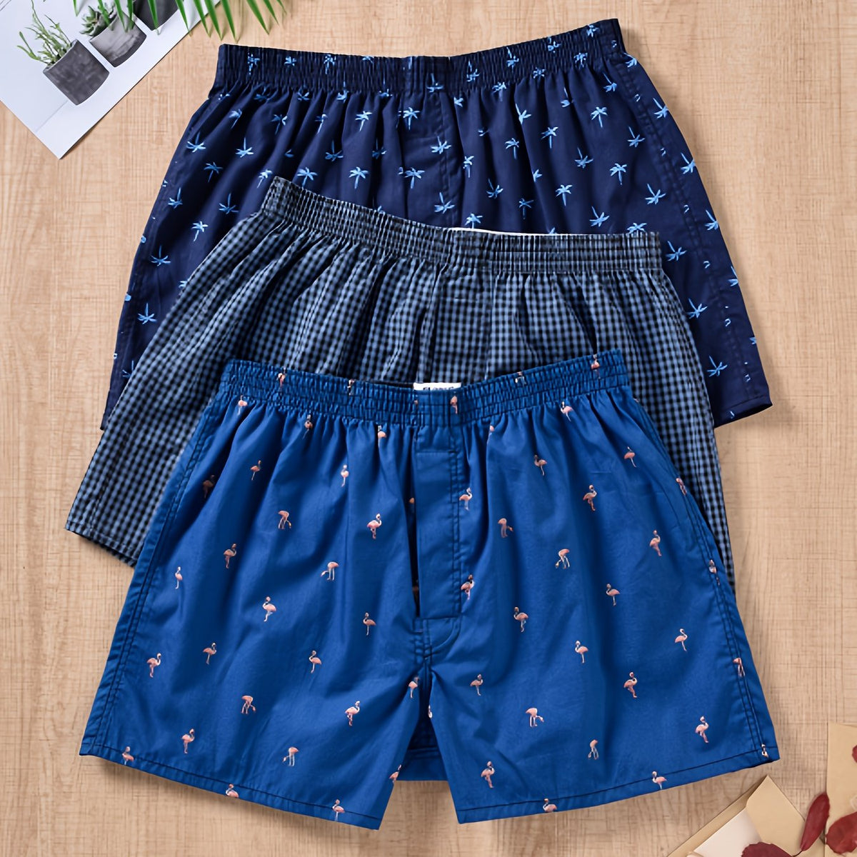 Herren Boxershorts 3er-Pack – Perfekter Komfort für jeden Tag