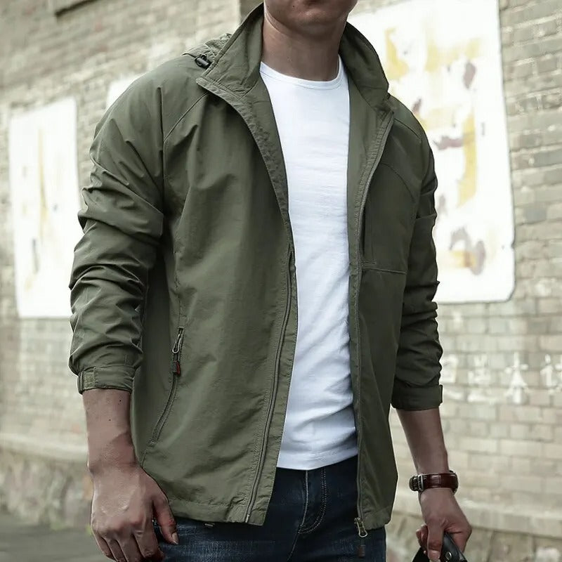 Herren Cargo-Jacke – wasserabweisend und atmungsaktiv