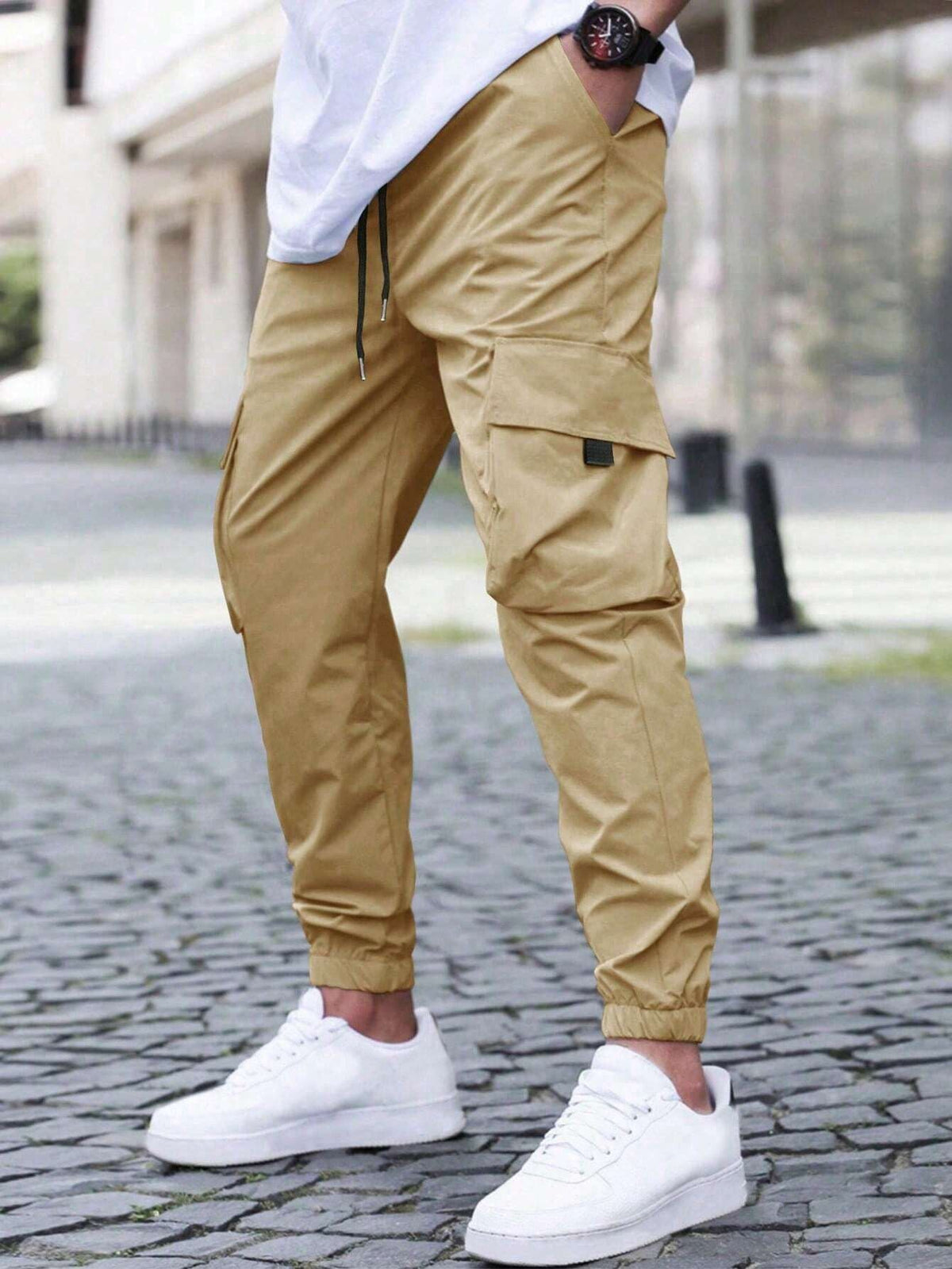 Herren-Cargo-Jogginghose