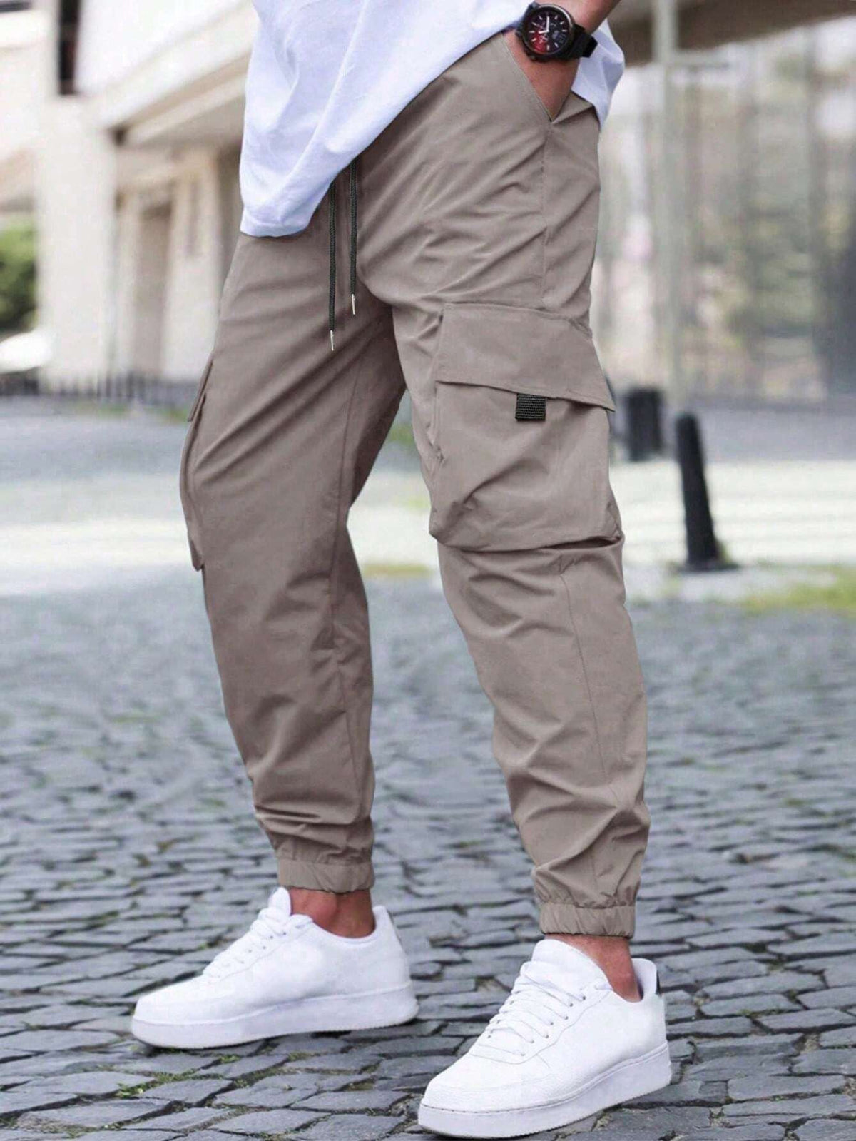 Herren-Cargo-Jogginghose