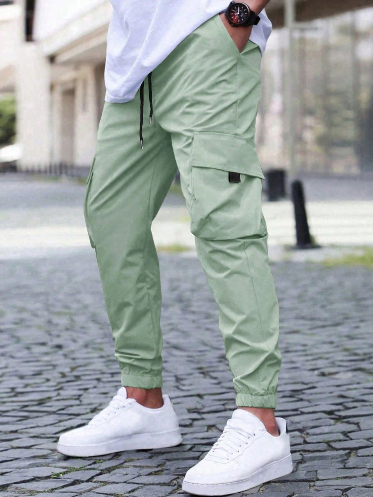 Herren-Cargo-Jogginghose