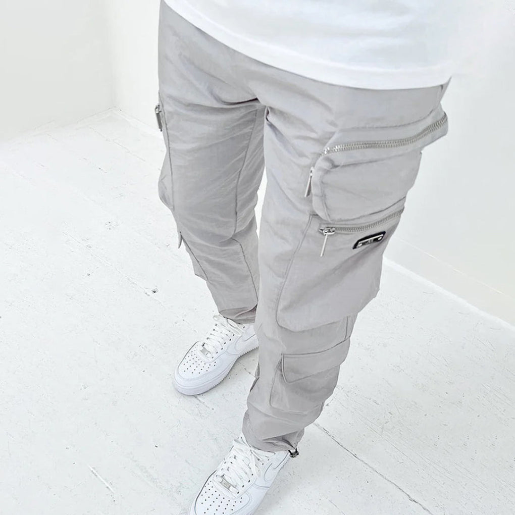 Herren Cargohose mit mehreren Taschen und klassischem Schnitt