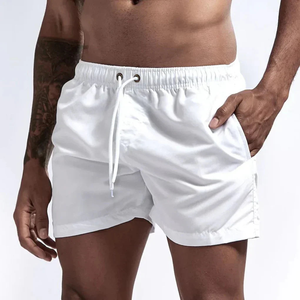 Herren-Badehose mit Kordelzug am Bund
