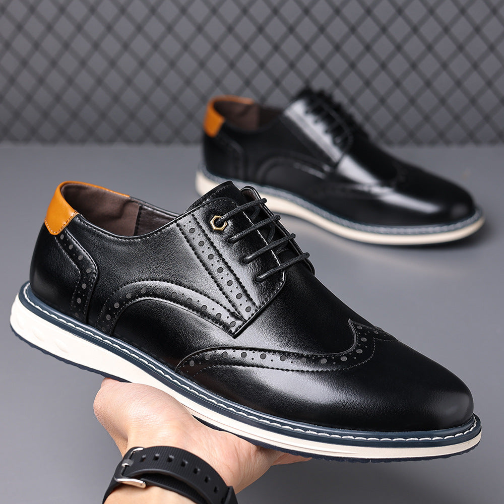 Elegante Brogue-Schnürschuhe für Herren