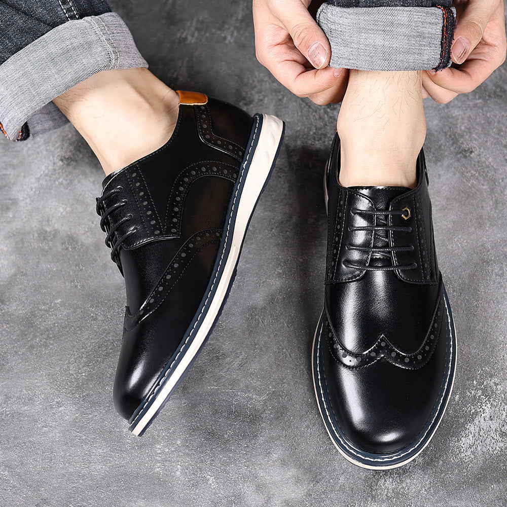 Elegante Brogue-Schnürschuhe für Herren