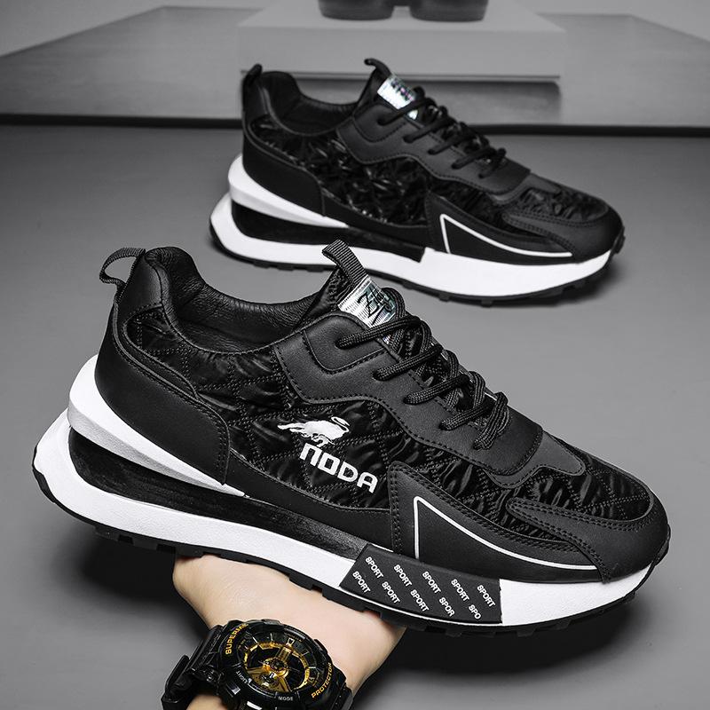 Herren-Plateau-Sneaker mit Schnürung