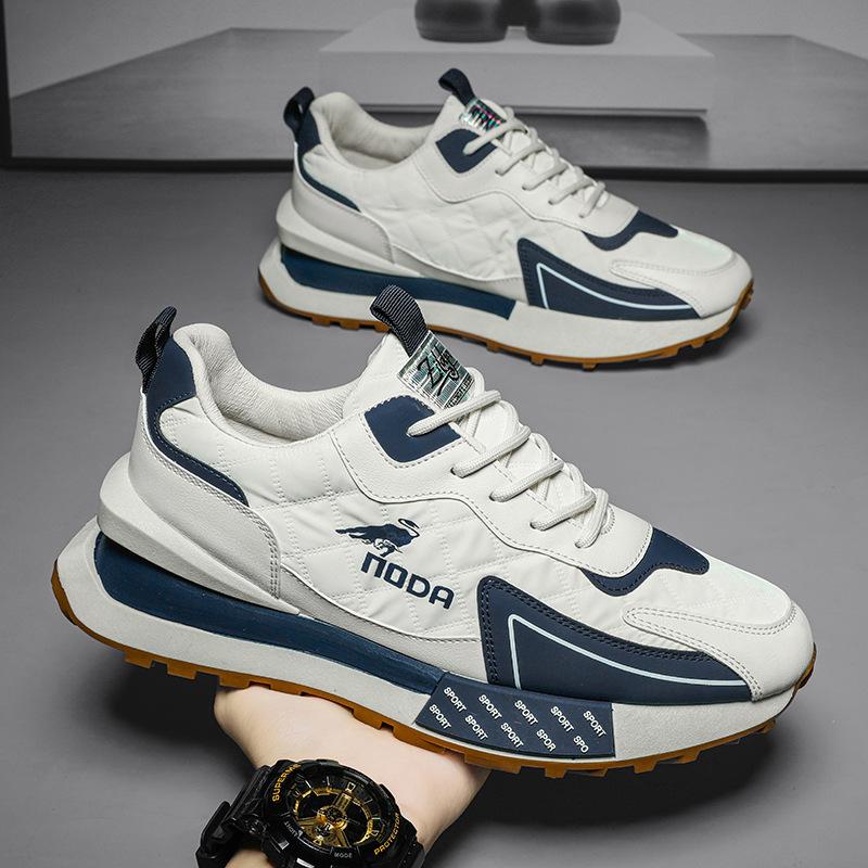 Herren-Plateau-Sneaker mit Schnürung