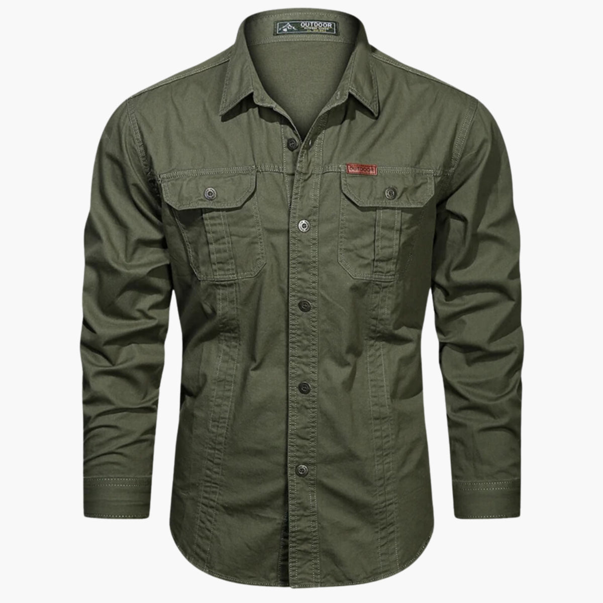 Herren Langarm-Utility-Hemd