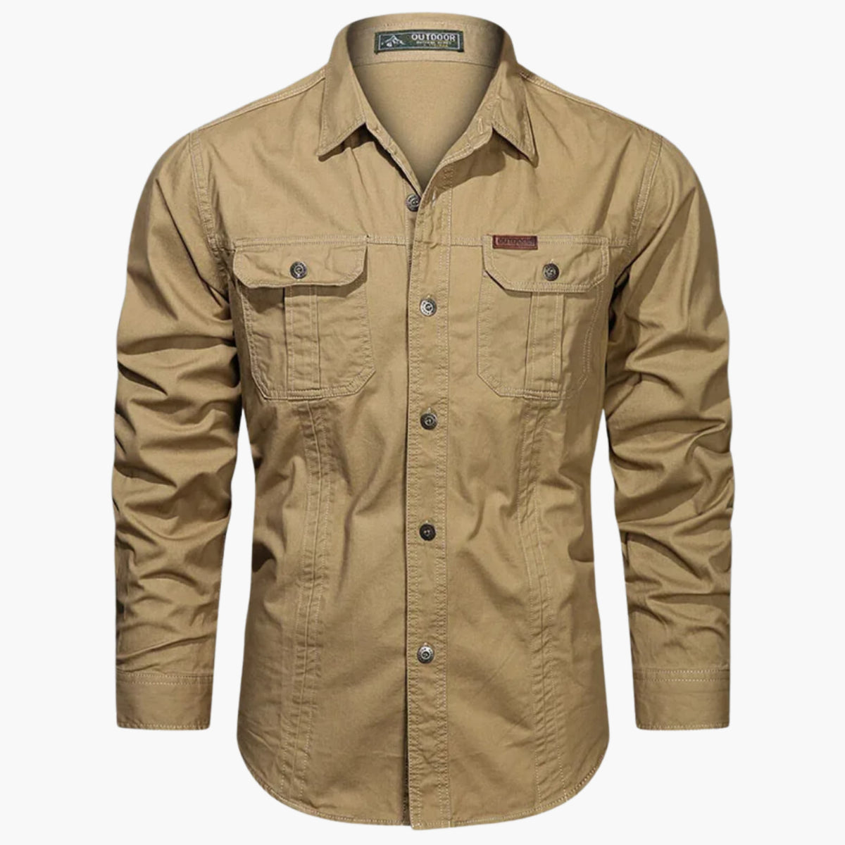 Herren Langarm-Utility-Hemd