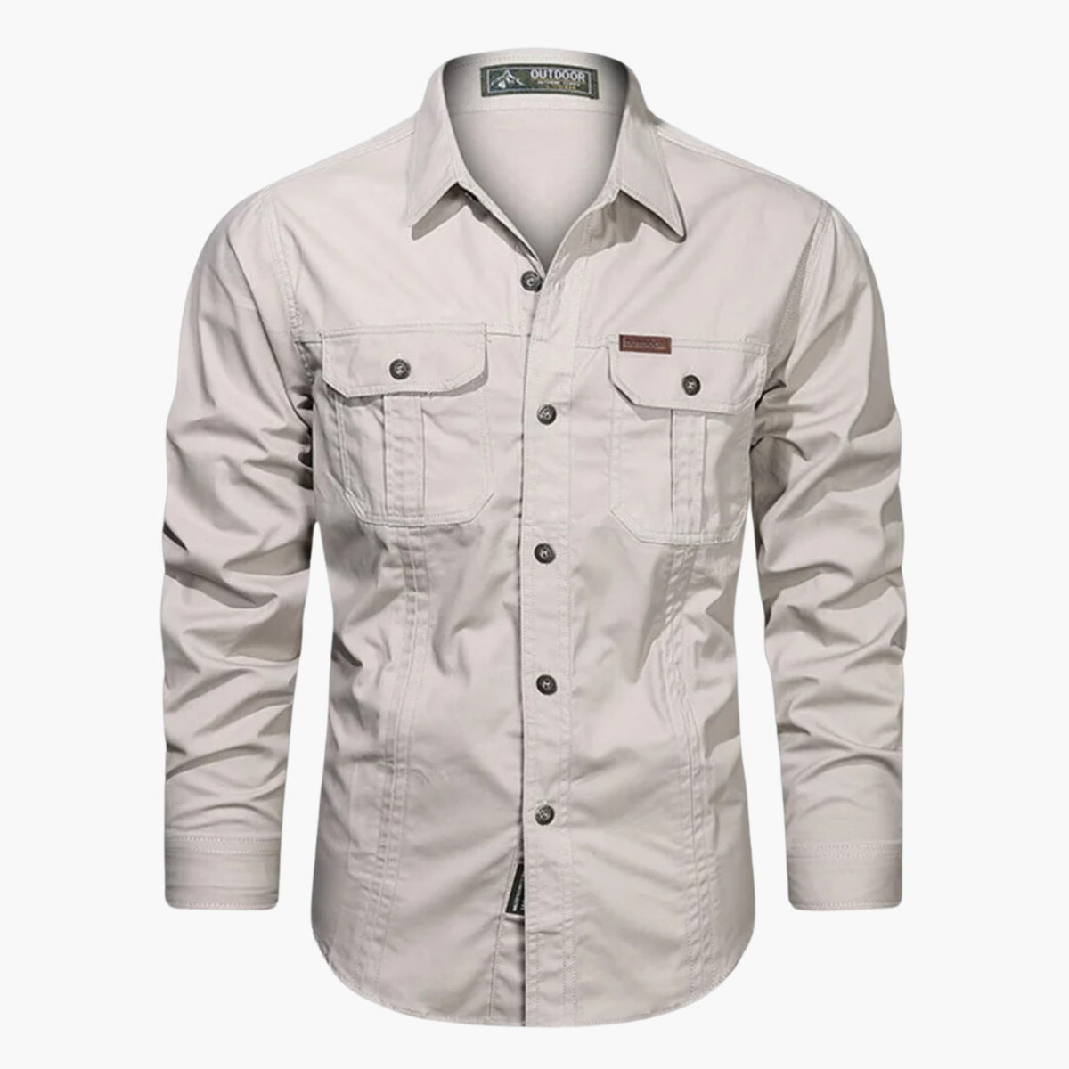 Herren Langarm-Utility-Hemd
