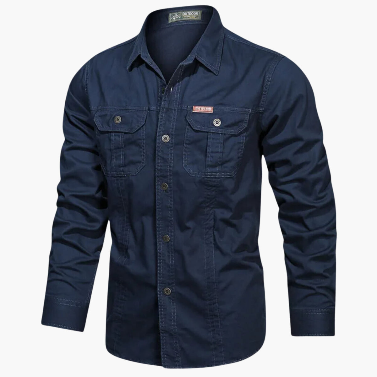 Herren Langarm-Utility-Hemd