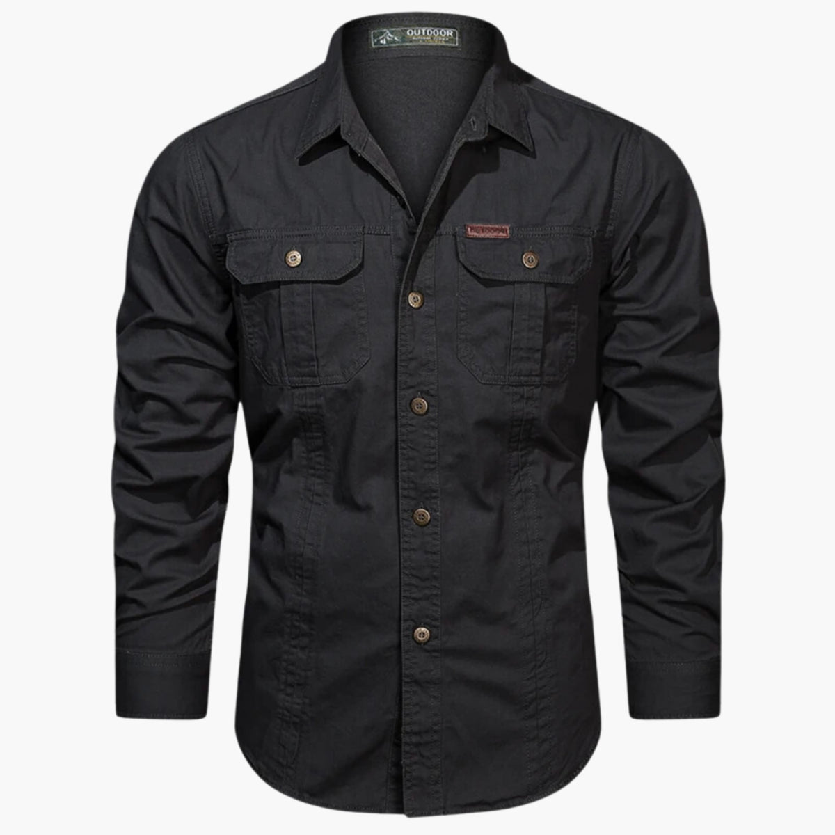 Herren Langarm-Utility-Hemd