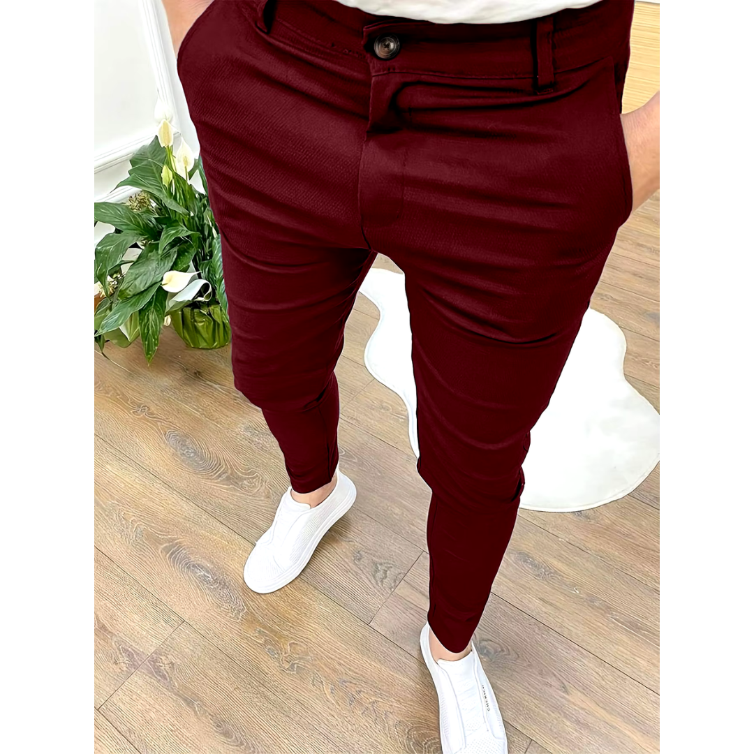 Elegante Slim-Fit-Herrenhose