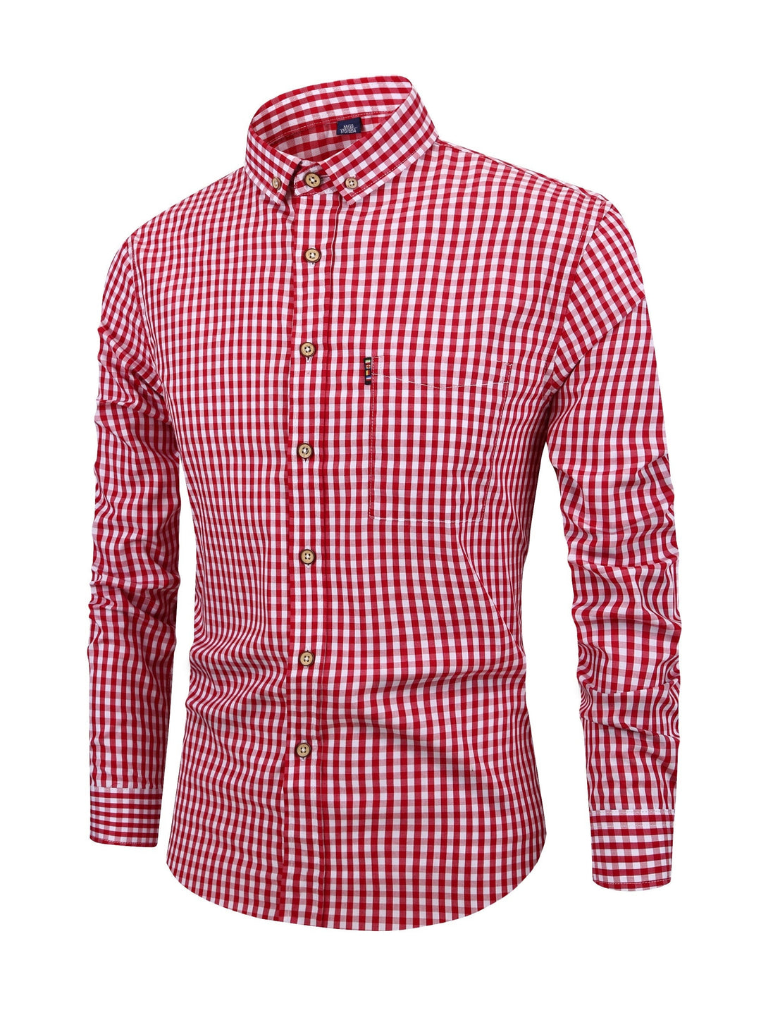 Herren-Karohemd mit bequemer Passform