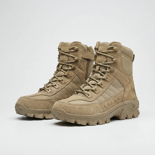 Hohe Herren-Schnürstiefel im Tactical-Stil