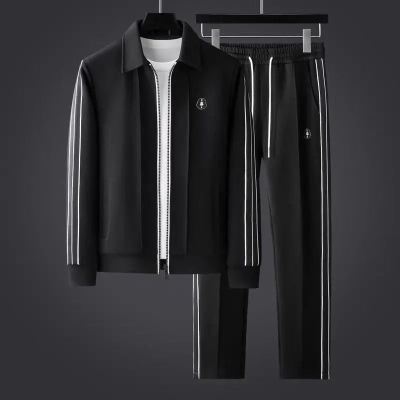 Herren-Trainingsanzug mit Reissverschlussjacke und Jogginghose