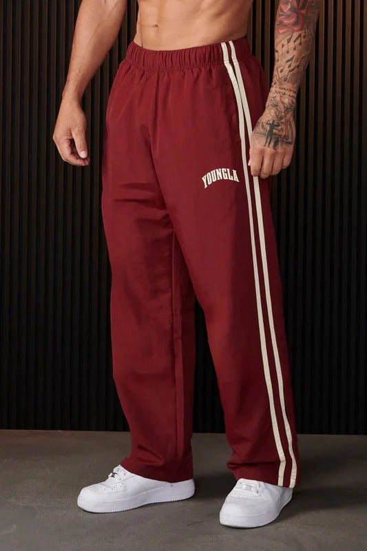 Herren-Jogginghose mit Doppelstreifen | Atmungsaktiv und elastisch