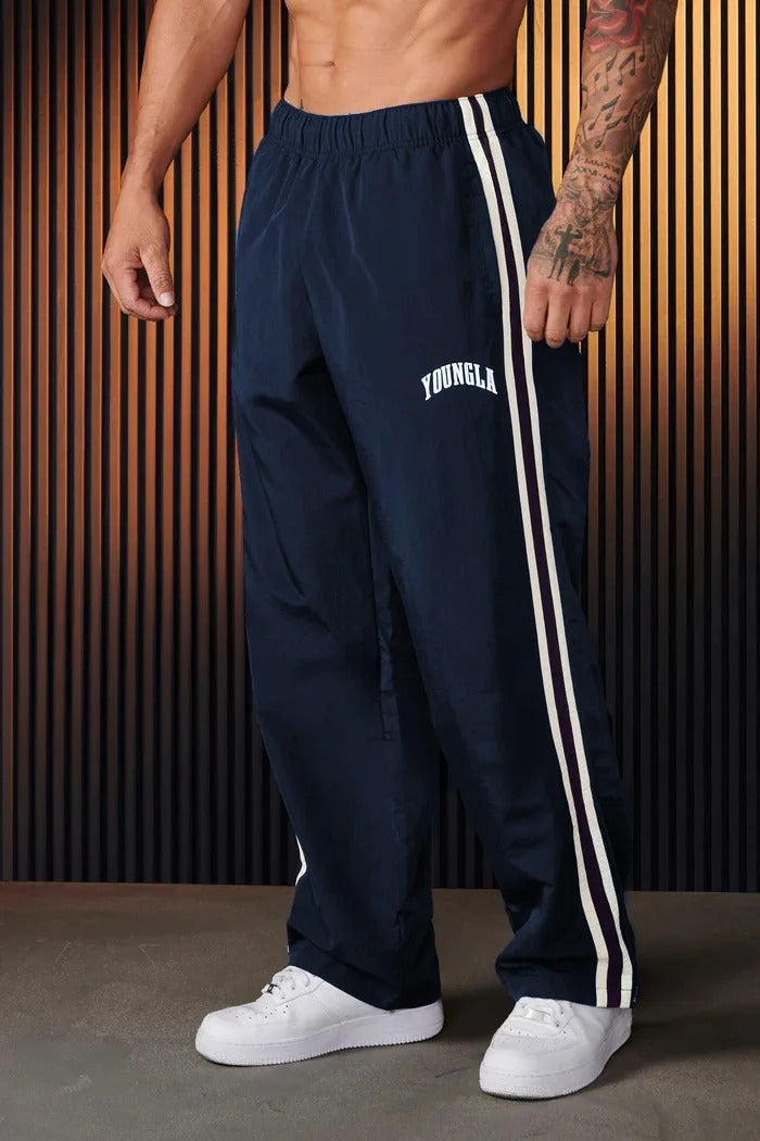 Herren-Jogginghose mit Doppelstreifen | Atmungsaktiv und elastisch