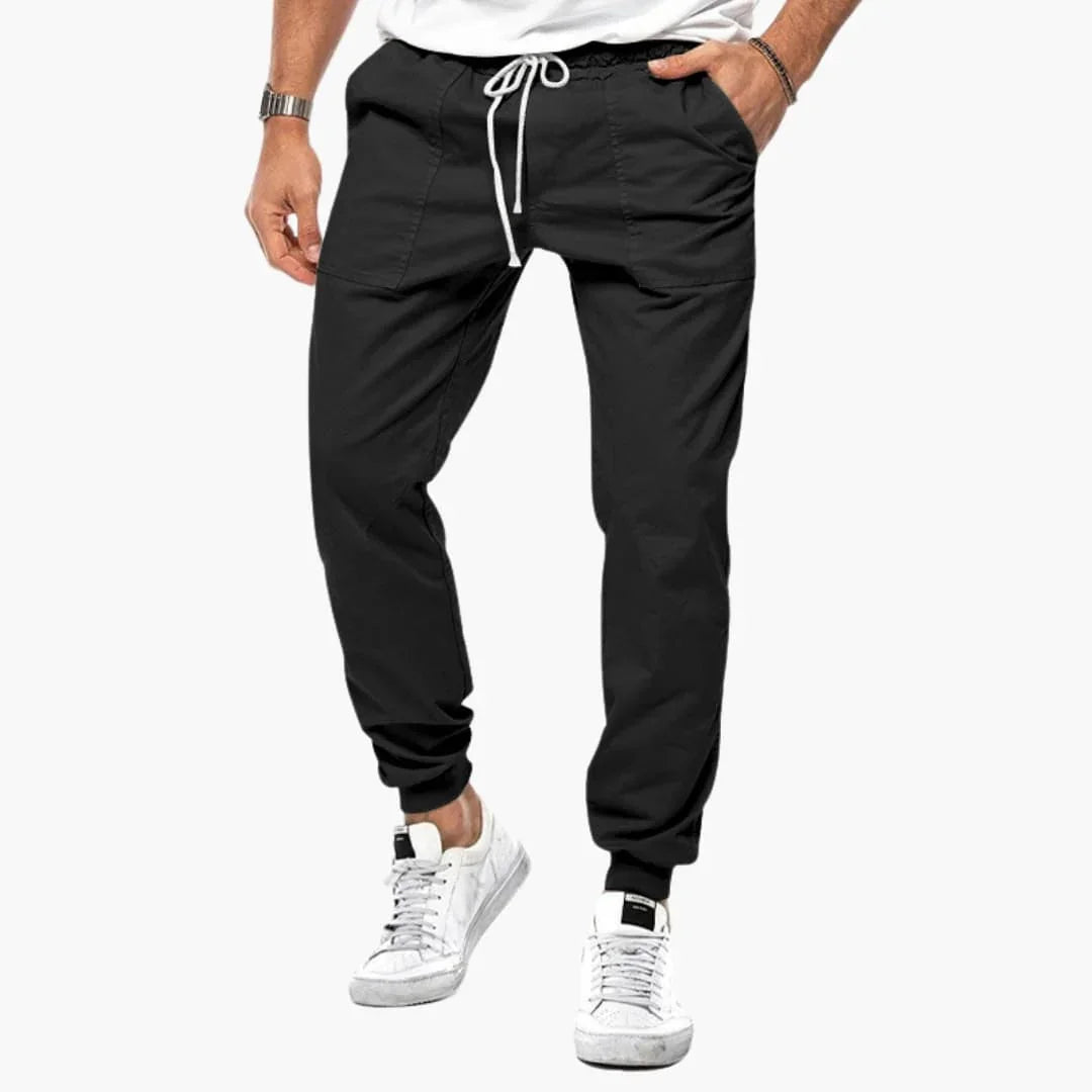 Herren-Jogginghose mit elastischem Bund