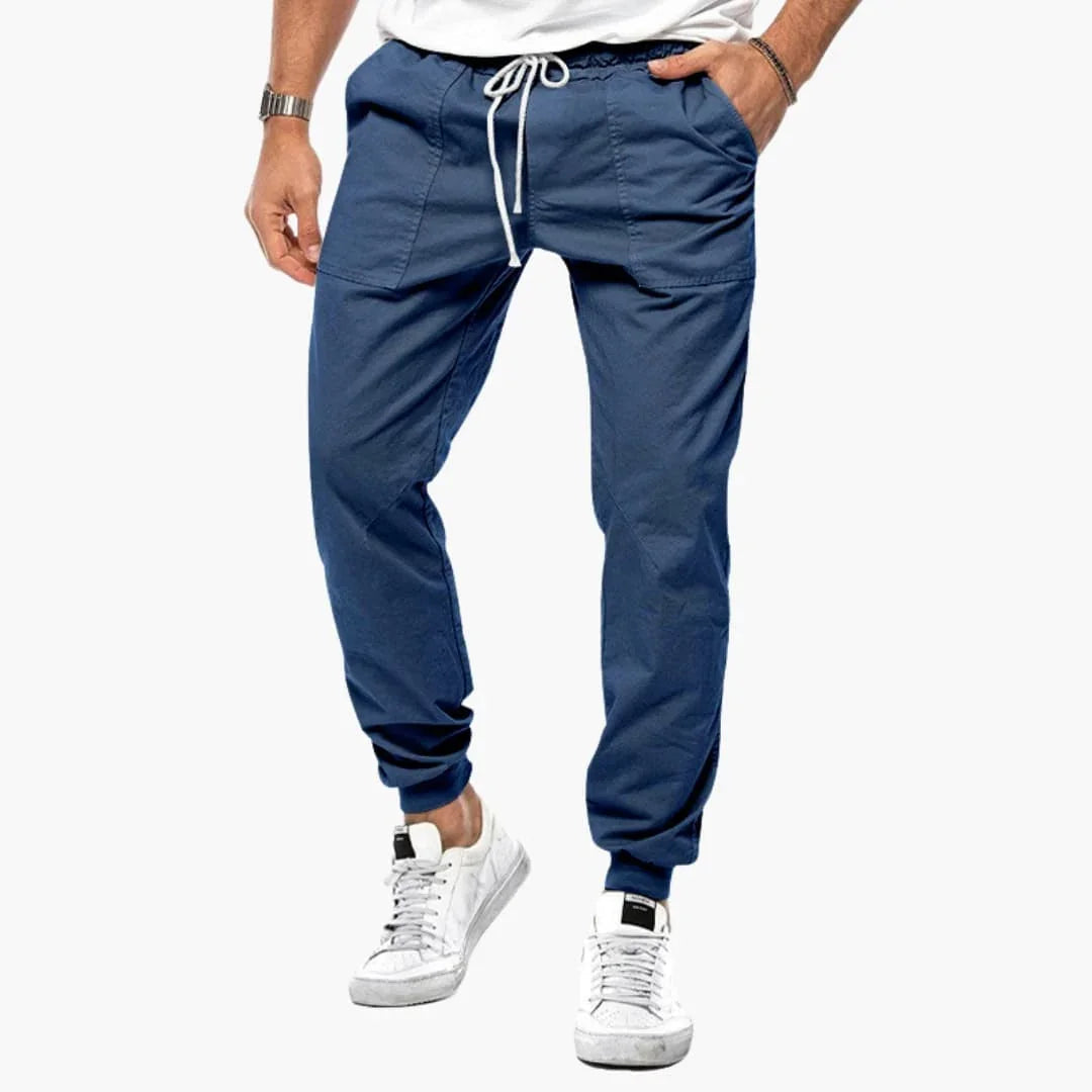 Herren-Jogginghose mit elastischem Bund