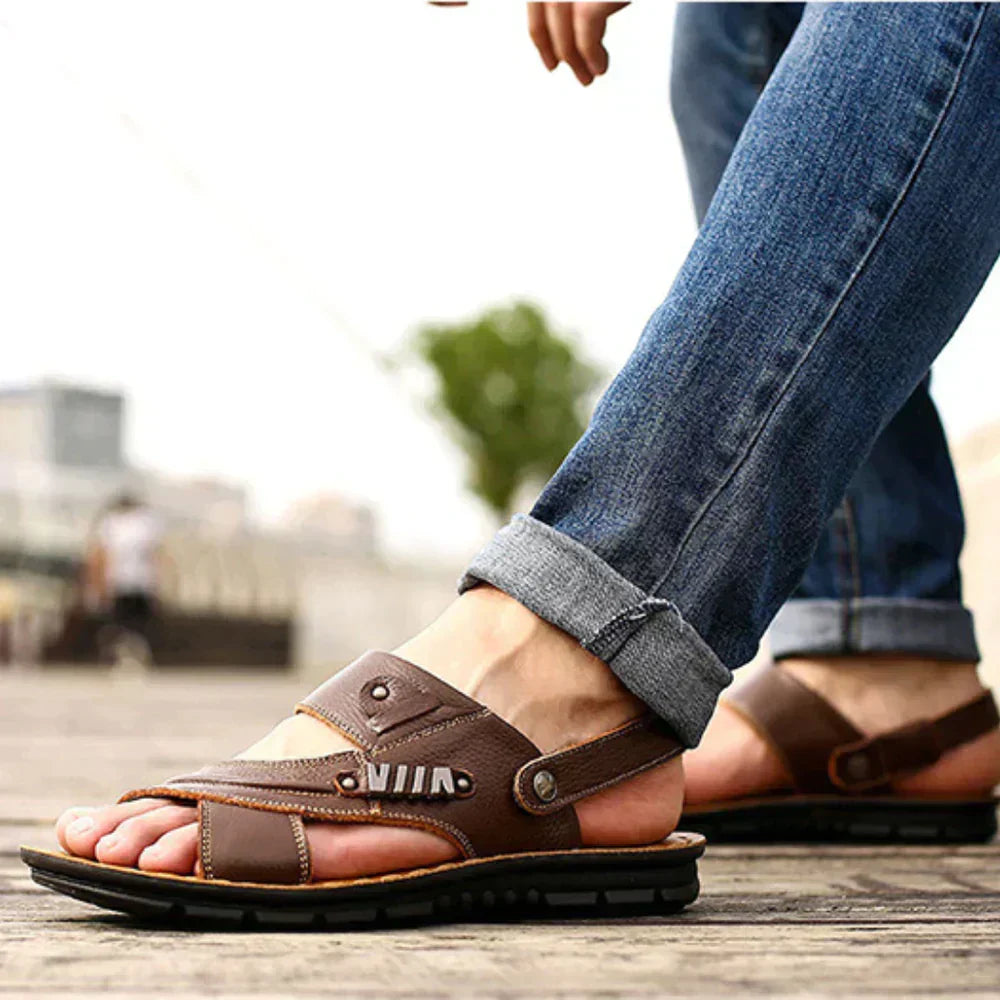 Orthopädische Herrensandalen | Bequem und stilvoll