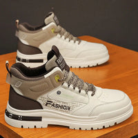 Orthopädische High-Top-Sneakers für Herren mit gepolstertem Schaft
