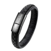 Medizinisches Notfallarmband für Herren - Stilvolle Sicherheit bei Diabetes und Epilepsie