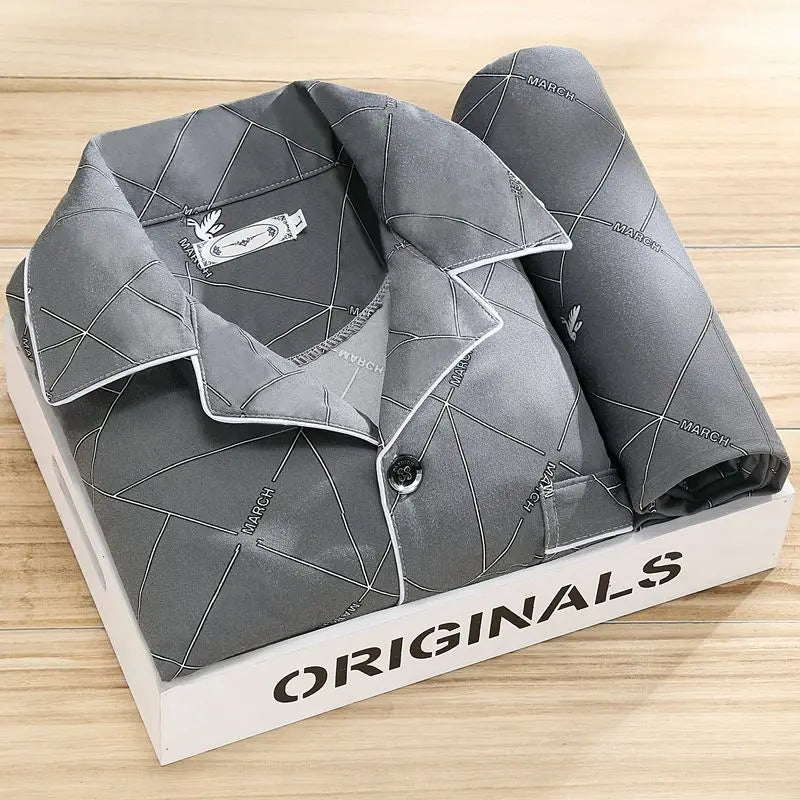Herren-Pyjama-Set