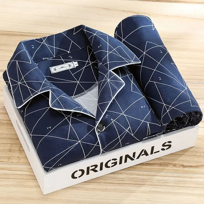 Herren-Pyjama-Set