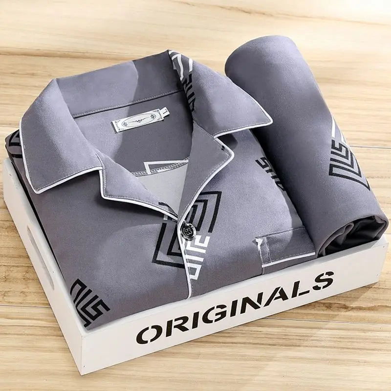 Herren-Pyjama-Set