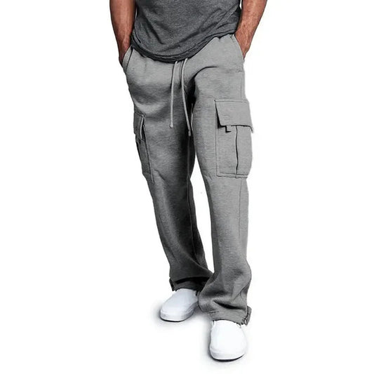 Herren Fleece-Cargo-Jogginghose in äusserst bequemer Ausführung