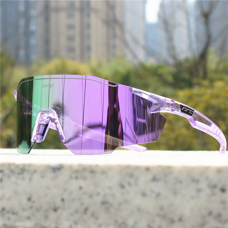 Polarisierte Herren-Sportsonnenbrille mit UV-Schutz und leichtem Design
