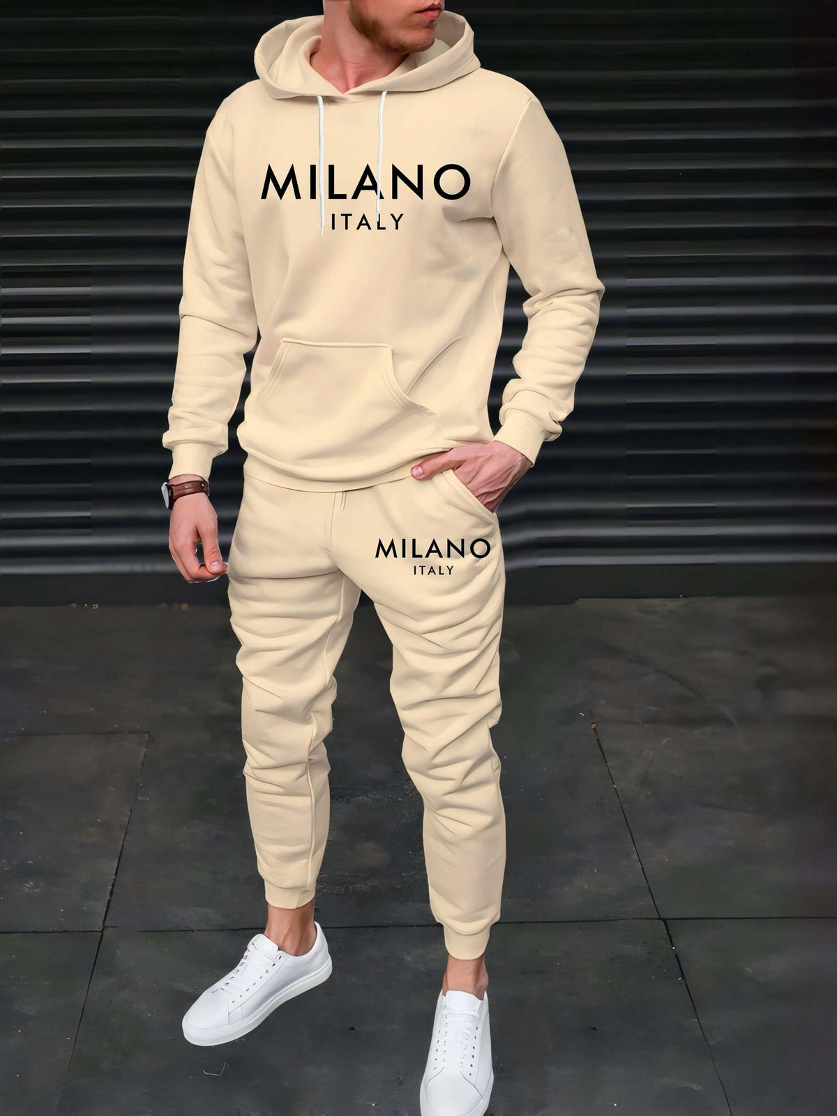 Herren Premium-Set aus Hoodie und Jogginghose