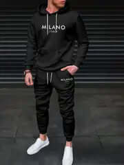 Herren Premium-Set aus Hoodie und Jogginghose