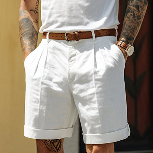 Herren Falten-Shorts