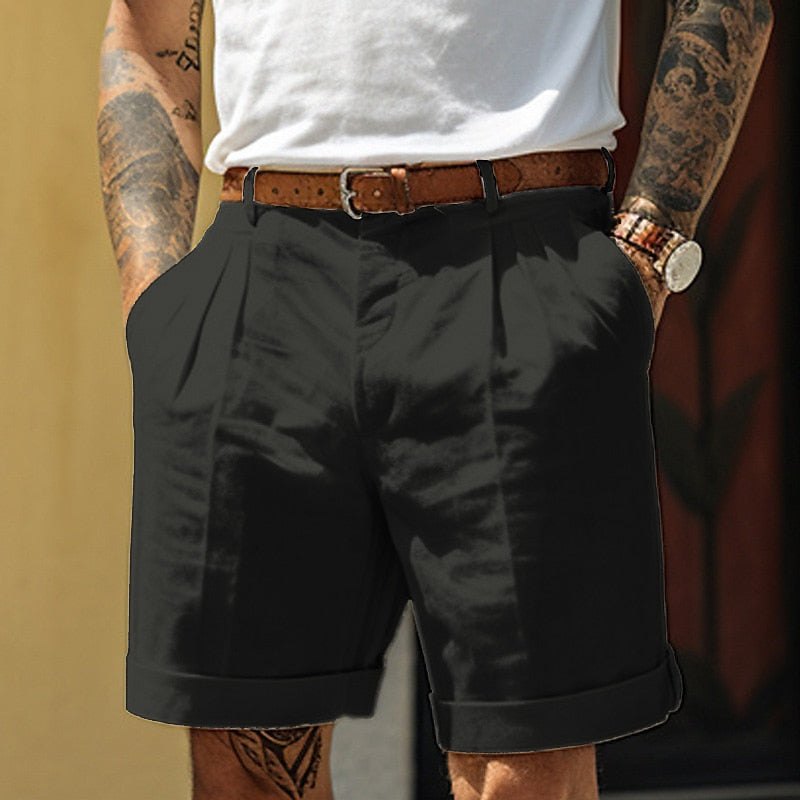 Herren Falten-Shorts