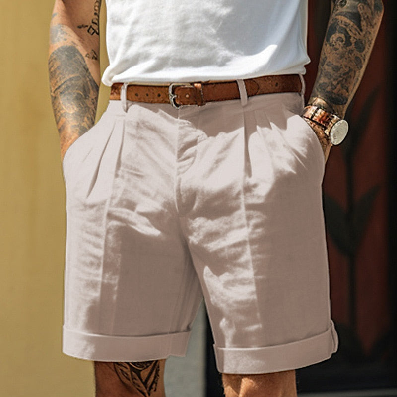 Herren Falten-Shorts