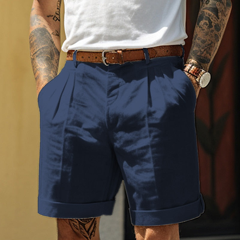 Herren Falten-Shorts