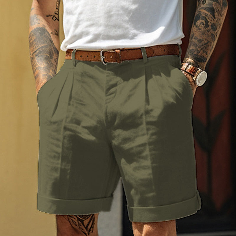 Herren Falten-Shorts