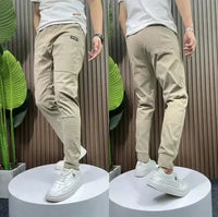 Elastische Herren-Cargo-Jogginghose mit mehreren Taschen